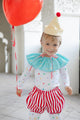 Adorable clown costume for babies and kids, cute clown costume, circus costumes for kids, Halloween costume for baby , Rainbow Stars Clown Costume – Baby / Kids’ Dress Up & Pretend Play Band of the Wild