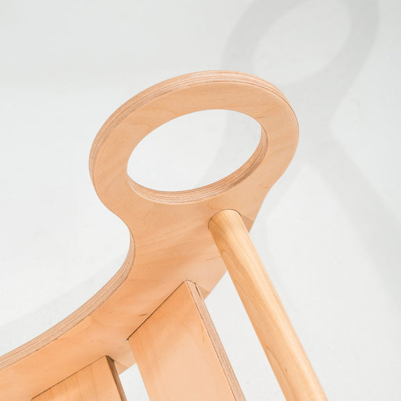 Eco-Friendly Wooden Climbing Arch & Rocker – Active Montessori Play by Bunny Hopkins