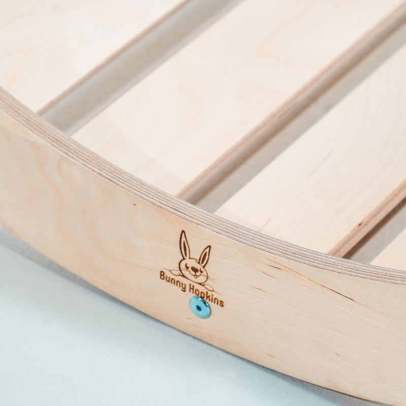 Eco-Friendly Wooden Climbing Arch & Rocker – Active Montessori Play by Bunny Hopkins