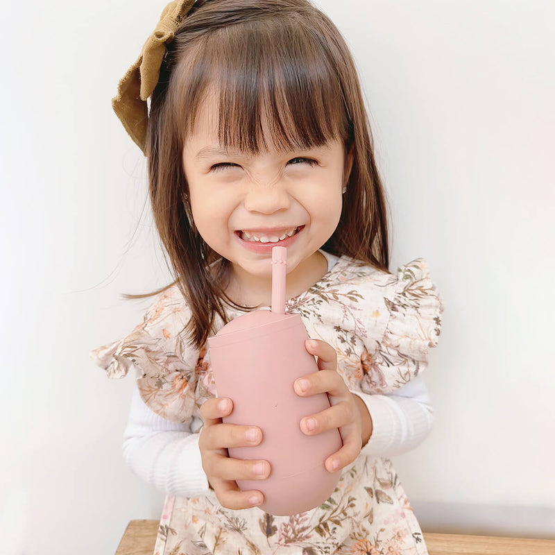 BapronBaby® Bapron in Delilah Floral with Flutter Sleeves / Bib + Apron That Safely Ties Around the Body