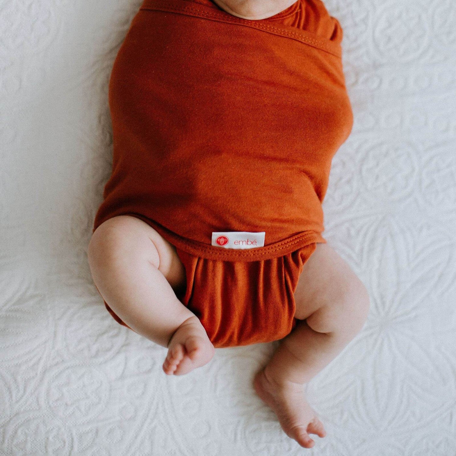 Rust / Sand / Moss - 3-Pack Baby Swaddle Wrap Bundle embe