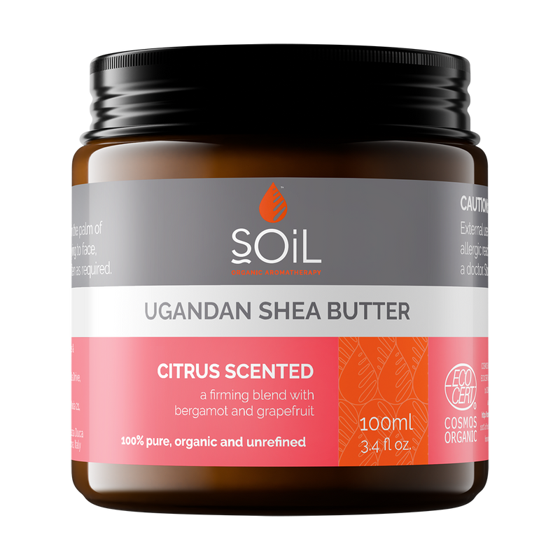 Organic Shea Butter — Citrus Scented — 100ml