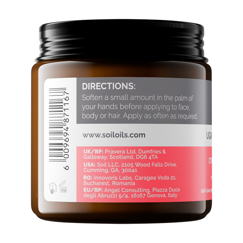 Organic Shea Butter — Citrus Scented — 100ml