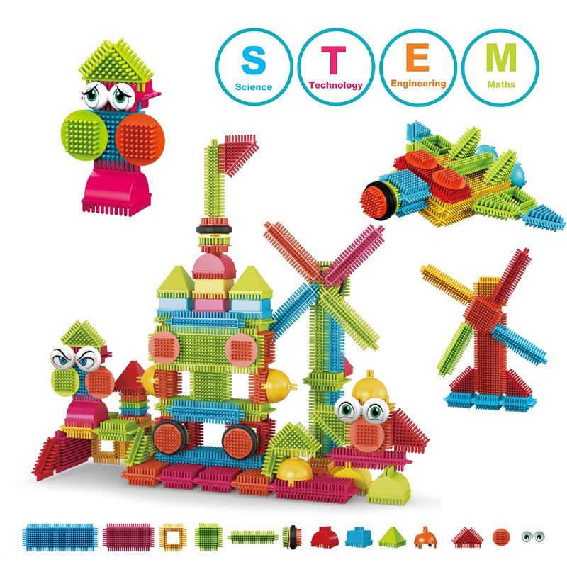 Contixo ST6 Bristle Shape 3D STEM Building Set (100 Pieces)
