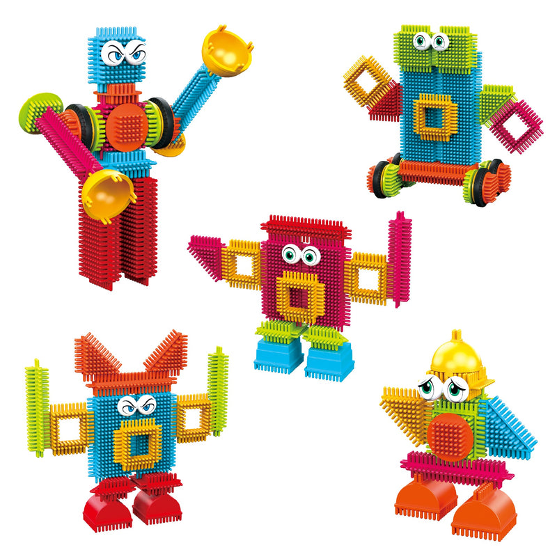 Contixo ST6 Bristle Shape 3D STEM Building Set (100 Pieces)