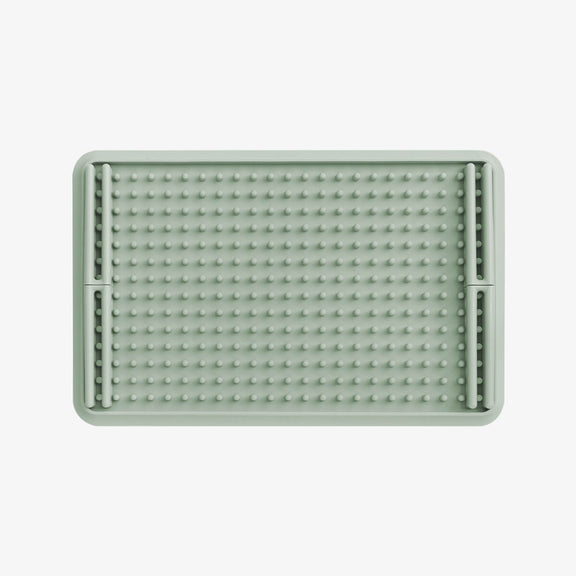 The Drying Rack in Sage by ezpz / Odor-Resistant, 100% Silicone Drying Rack #color_sage / Drying Rack – Chic & Customizable Counter Organizer for Baby Gear by ezpz 