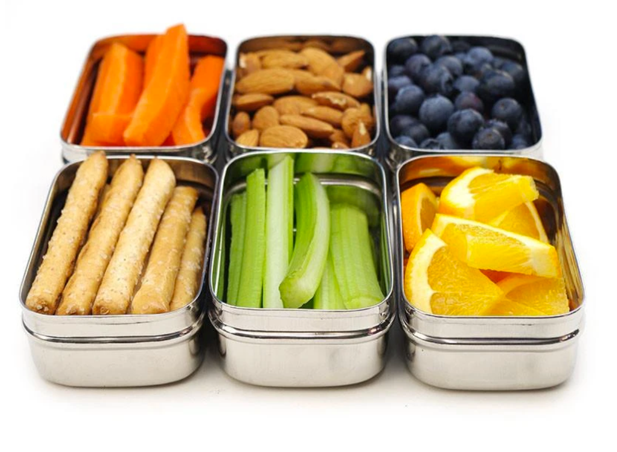 Ecozoi Mini Containers, Stainless Steel Lunch Box for Adults, Set of 2 - for Ecozoi Lunch Boxes freeshipping - ecozoi