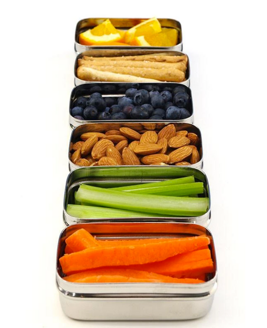 Ecozoi Mini Containers,Stainless Steel Lunch Box, Set of 2 - for Ecozoi Lunch Boxes freeshipping - ecozoi
