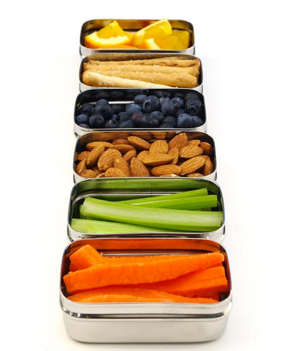 Ecozoi Mini Containers,Stainless Steel Lunch Box, Set of 2 - for Ecozoi Lunch Boxes freeshipping - ecozoi