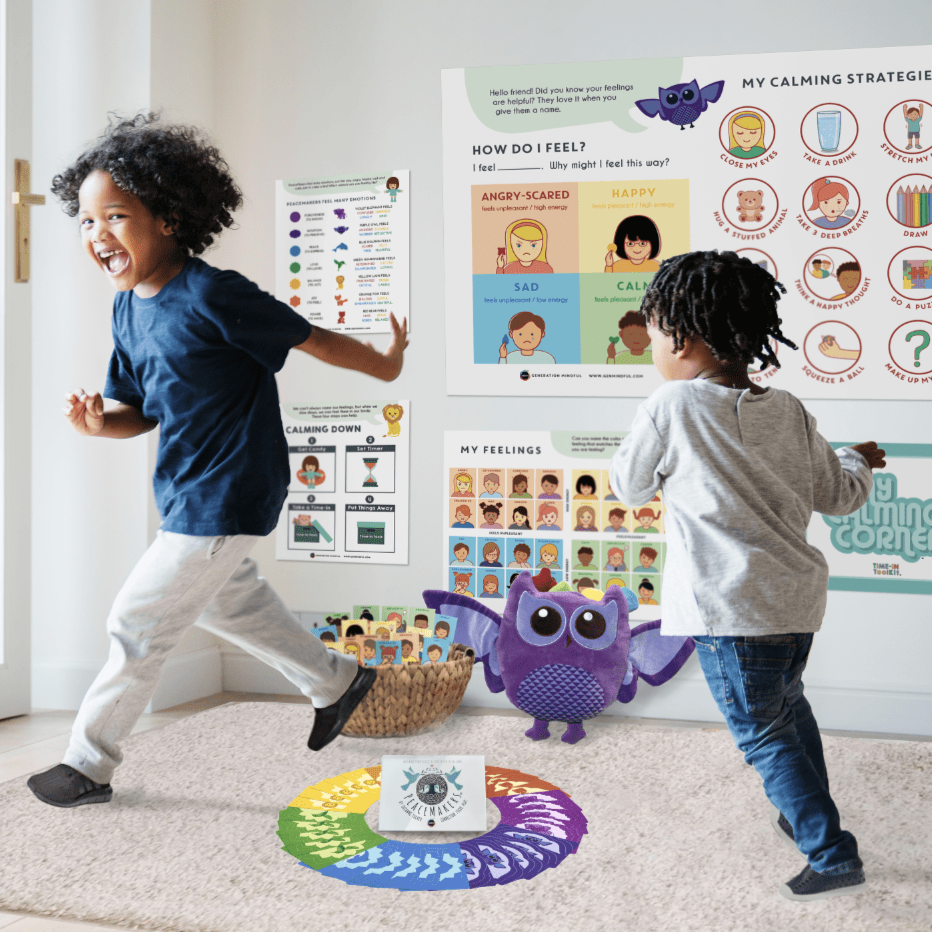 The Time-In ToolKit™ - PeaceMakers Generation Mindful - Generation Mindful, PLAYFUL - teach emotions parenting child therapy tool