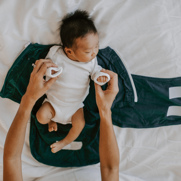 Spruce Long Sleeve Starter Baby Swaddle embe