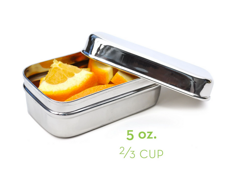 Stainless Steel Mini Sauce Containers – Set of 2 by ecozoi