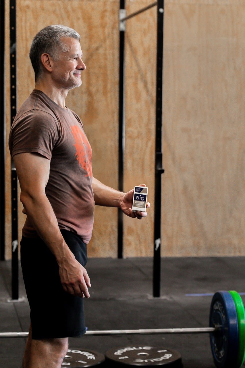 STANK STOP DEODORANT STICK, SCOTCH PINE+CORIANDER, 1.7 OZ-FATCO1-FATCO Skincare Products grass fed tallow paleo skincare natural deodorant aluminum free