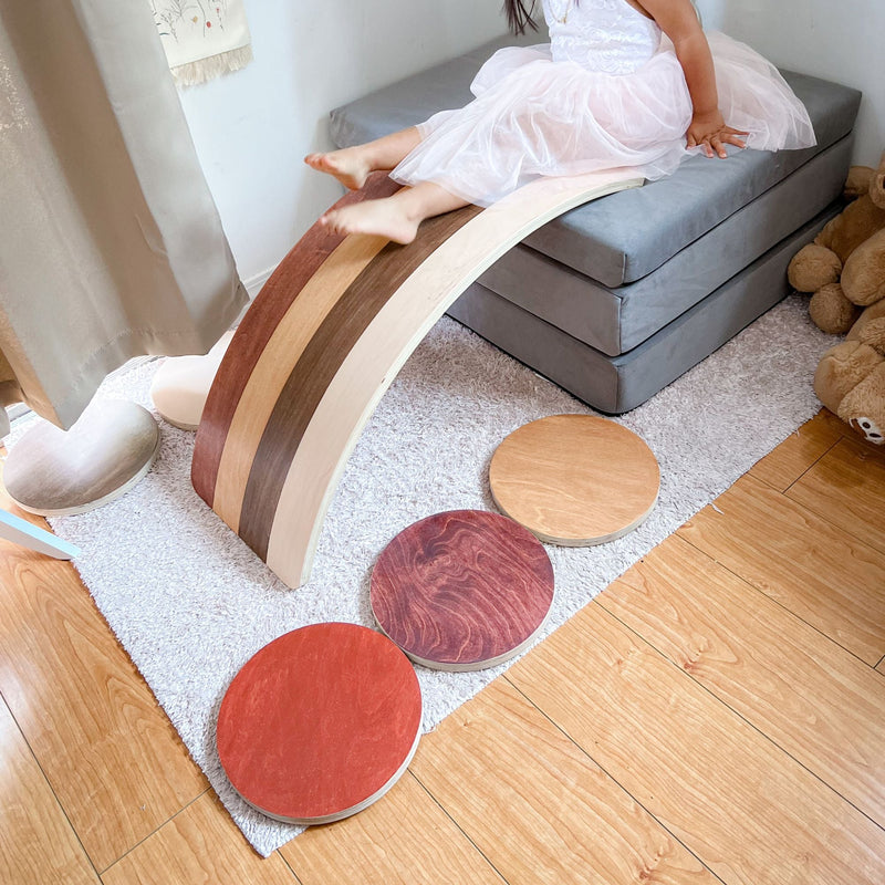 Wooden Stepping Stones for Kids by Bunny Hopkins – Safe, Active & Imaginative Play
