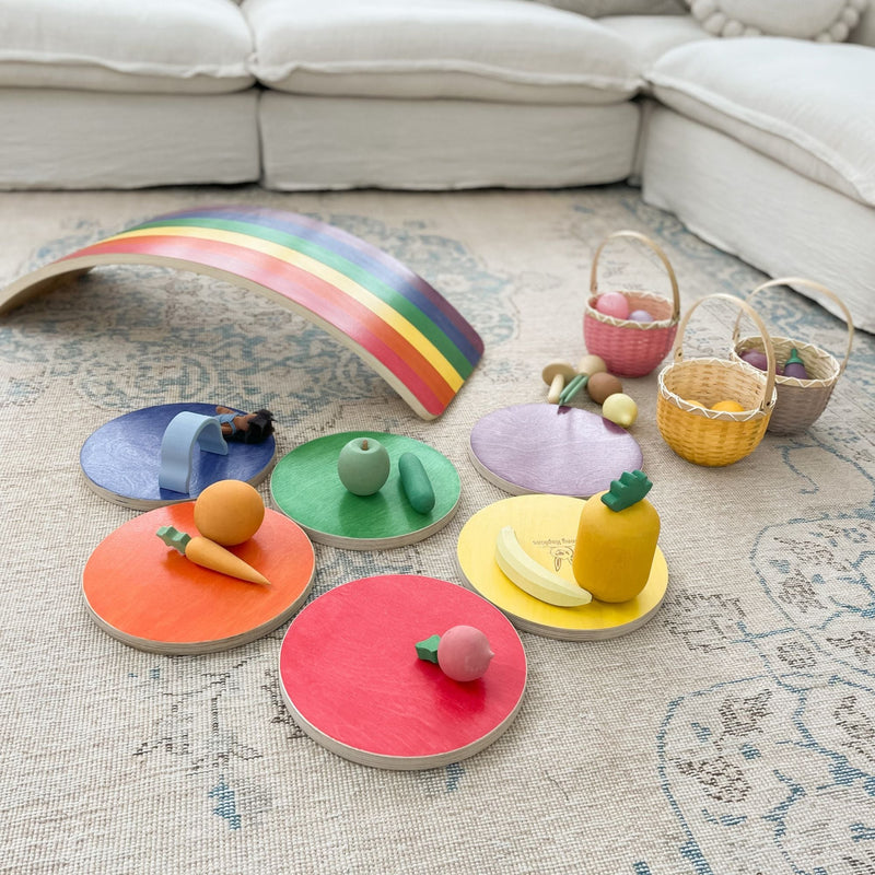 Wooden Stepping Stones for Kids by Bunny Hopkins – Safe, Active & Imaginative Play