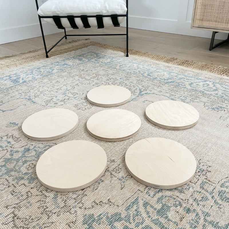 Wooden Stepping Stones for Kids by Bunny Hopkins – Safe, Active & Imaginative Play