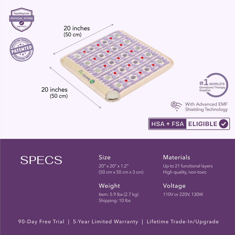 The-TAJ-Series-PEMF-Infrared-Heating-Mat-14