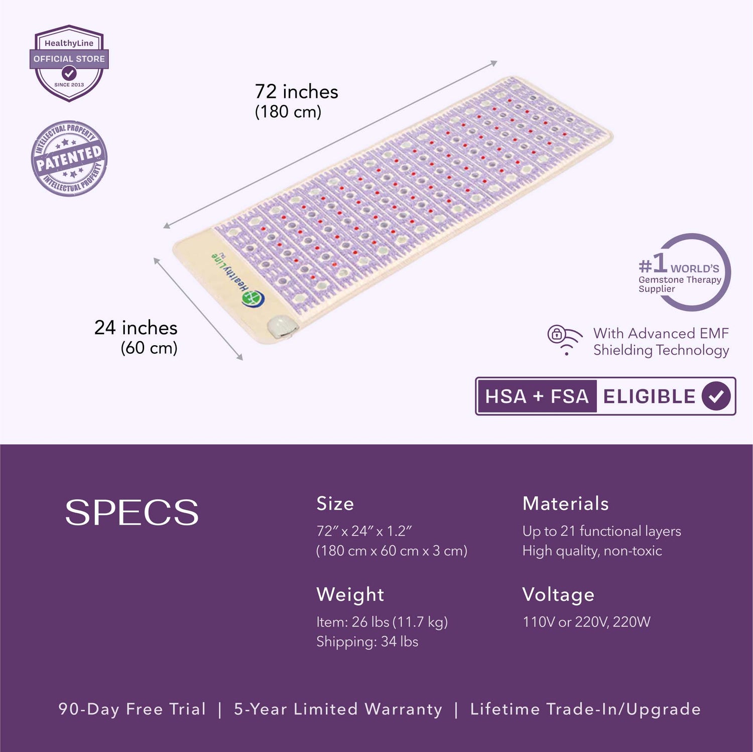 The-TAJ-Series-PEMF-Infrared-Heating-Mat-18