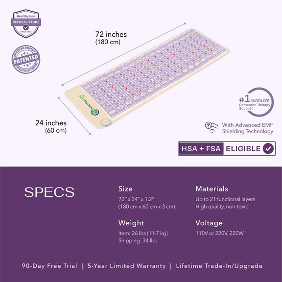The-TAJ-Series-PEMF-Infrared-Heating-Mat-18