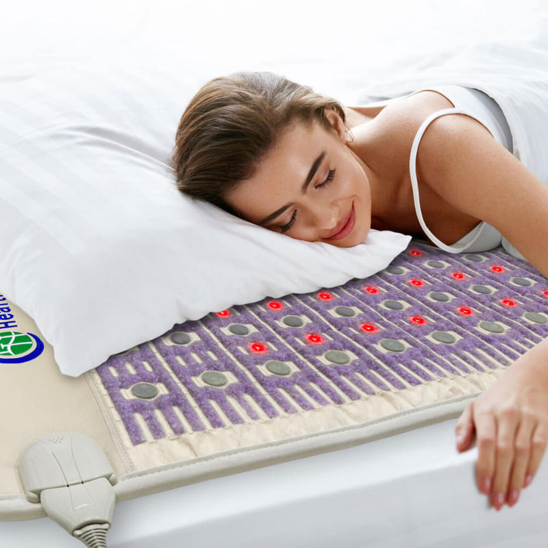 Luxurious TAJ Bed Series with tufted headboard and sleek design