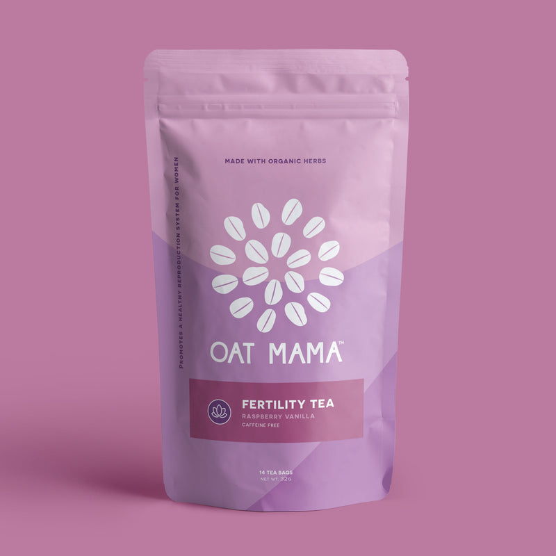 Fertility Support Tea – Raspberry Vanilla by Oat Mama