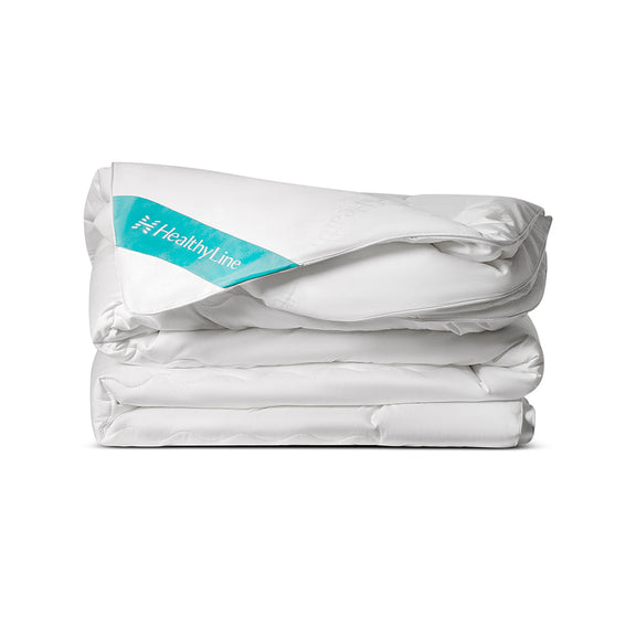 Tourmaline Magnetic Hematite Energy Comforter | Silk - Luxurious and healing comforter made with tourmaline and magnetic hematite