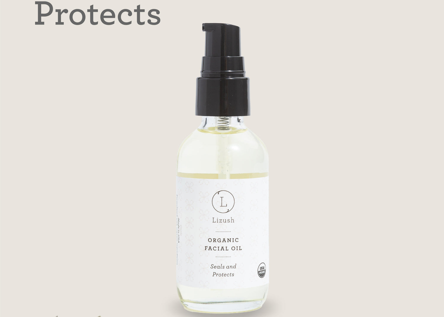 Organic Facial Oil – Locks In Moisture & Glows Naturally (2 oz)