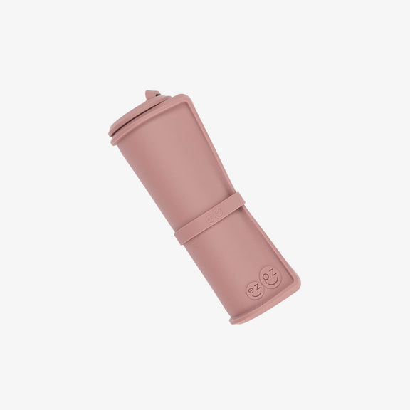 The Tiny Placemat in Blush is a non-slip, silicone placemat that fits on most highchair trays #color_blush / Tiny Placemat – On-the-Go Mealtime Mat for Babies & Toddlers