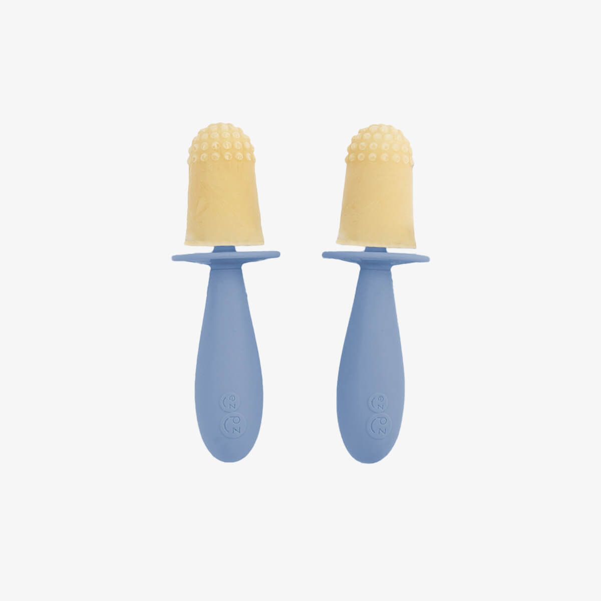 Tiny Pops in Indigo / Silicone Popsicle Mold for Babies, Frozen Puree & Breastmilk Popsicles #color_indigo / Tiny Pops – Baby-Sized Popsicle Mold for Nourishment + Teething Relief by ezpz