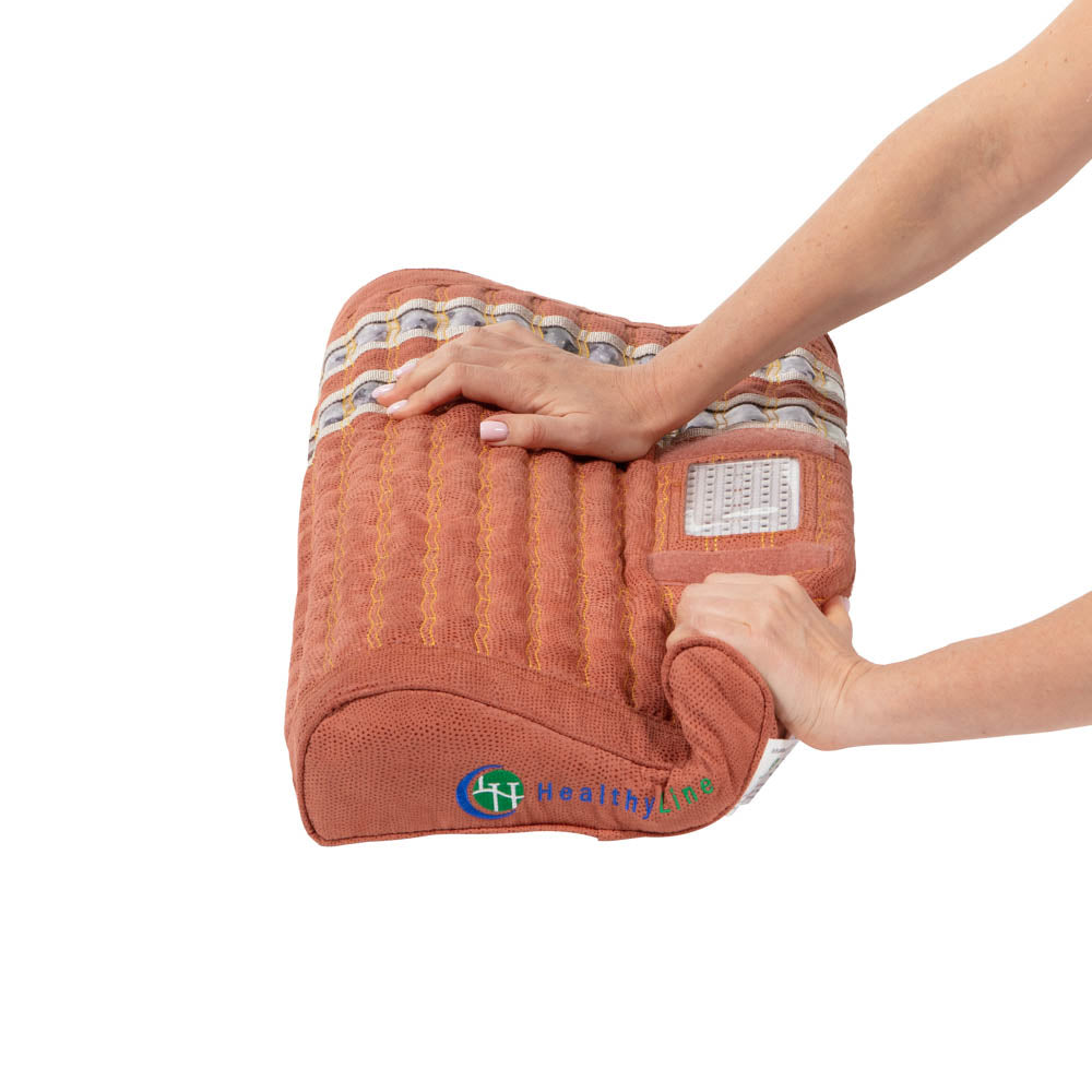 Perfect design for optimal support for the body’s vital spots while lying in bed