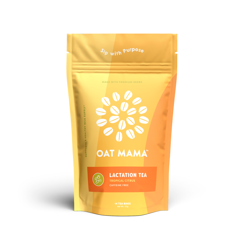 Tropical Citrus Lactation Tea – Organic Milk Boost by Oat Mama