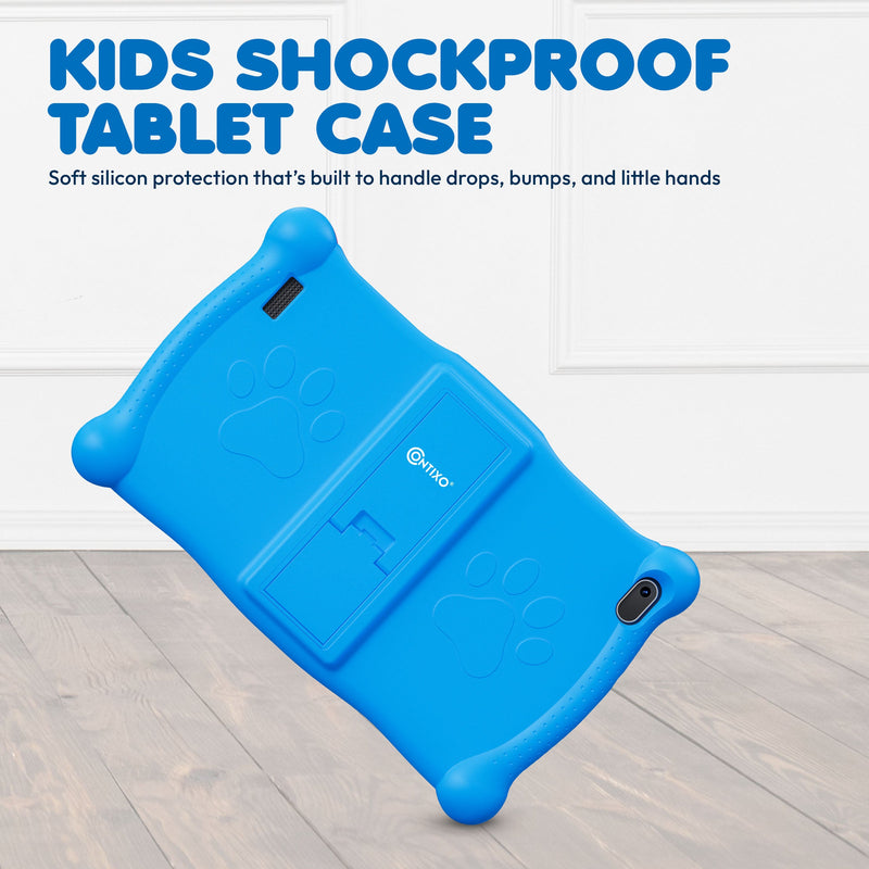 Contixo V10 Kids HD & Bluetooth 7" Tablet - 50 EBooks, Kickstand & Stylus Included