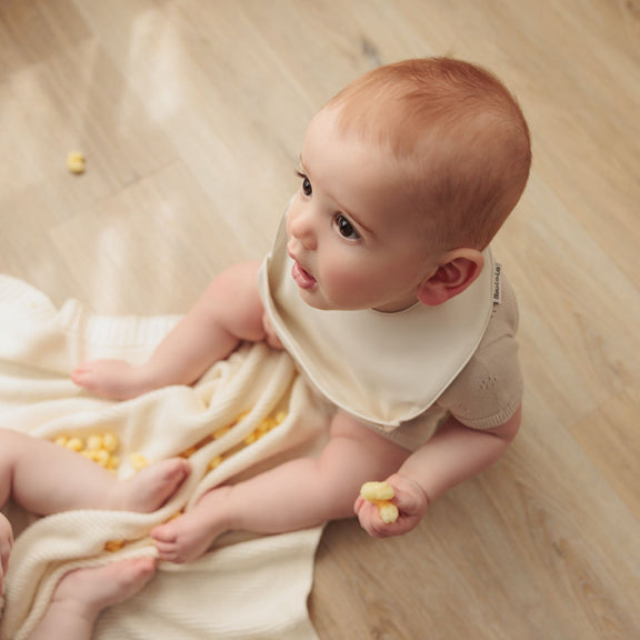 Vegan Leather Bib Set (0–12 Months) – Easy Clean, Ultra Soft by Bleu La La