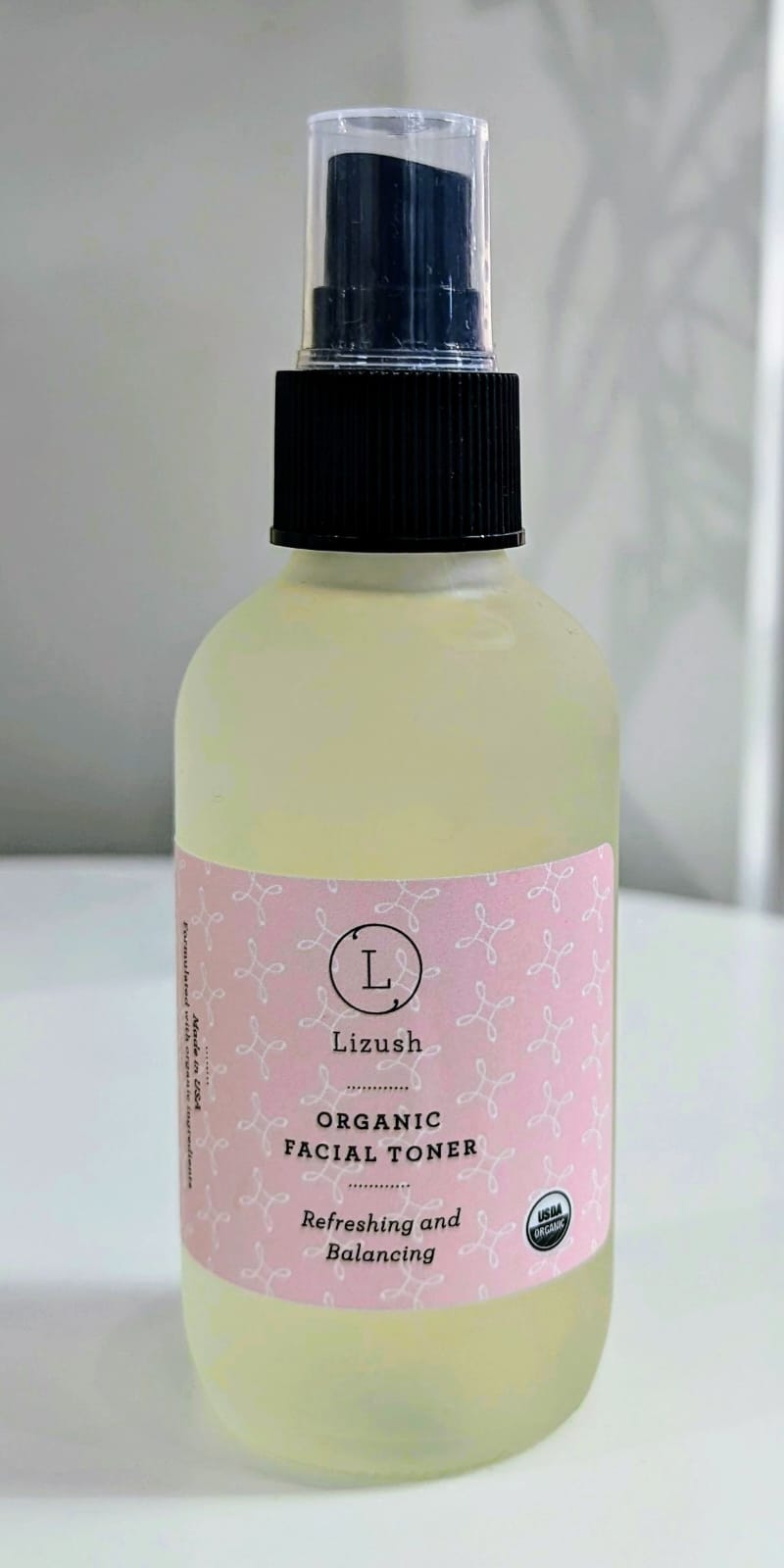 Organic Facial Toner – Refreshing, Balancing & Clean for All Skin (4 oz)