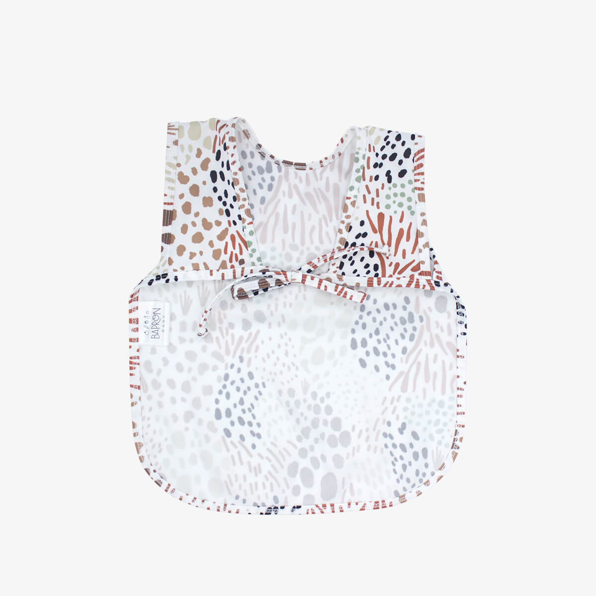 BapronBaby® Bapron in Wild / Bib + Apron That Safely Ties Around the Body / Wild BapronBaby® Bapron – Bib-Apron Hybrid for Mess-Free Mealtimes by ezpz 12