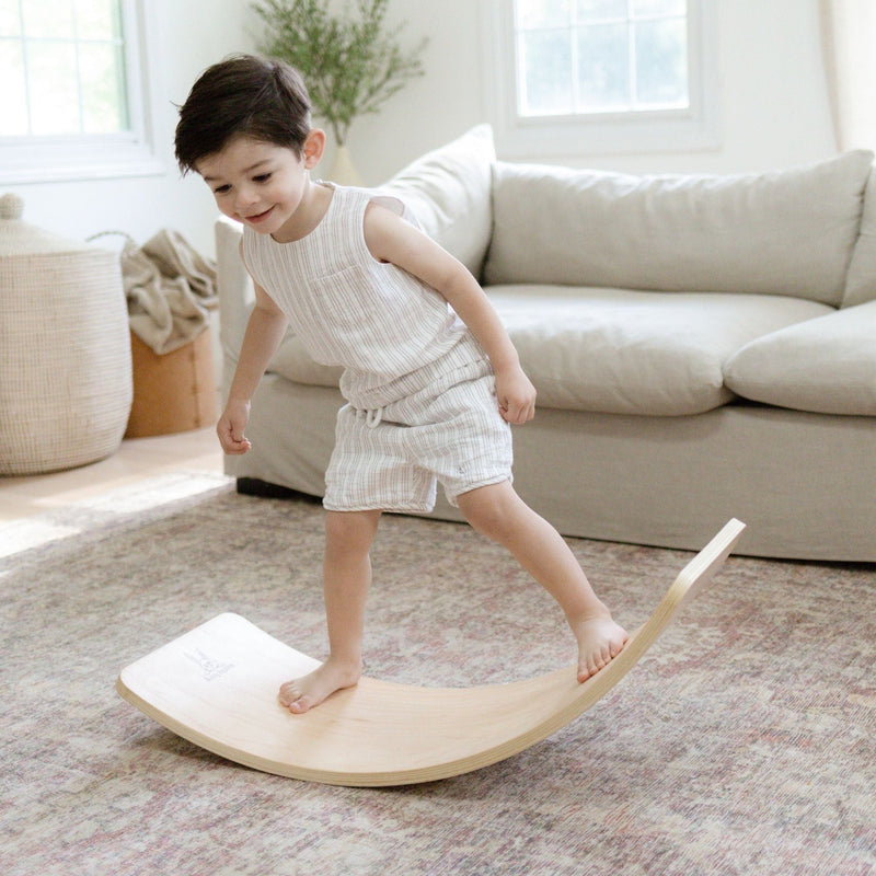 Eco-Friendly Wobble Balance Board – Active Play for Kids & Toddlers by Bunny Hopkins