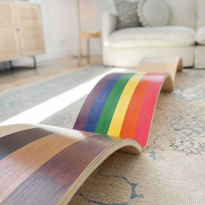 Eco-Friendly Wobble Balance Board – Active Play for Kids & Toddlers by Bunny Hopkins