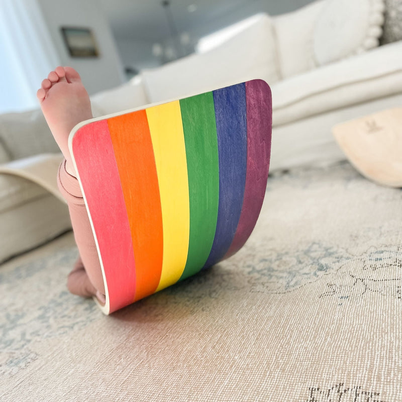 Eco-Friendly Wobble Balance Board – Active Play for Kids & Toddlers by Bunny Hopkins