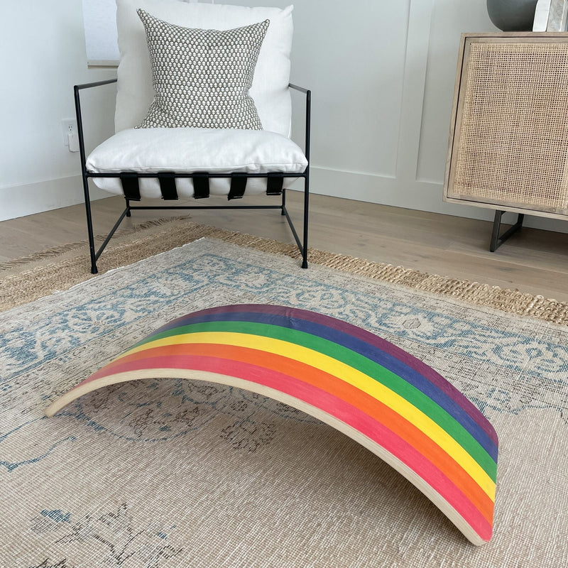 Eco-Friendly Wobble Balance Board – Active Play for Kids & Toddlers by Bunny Hopkins