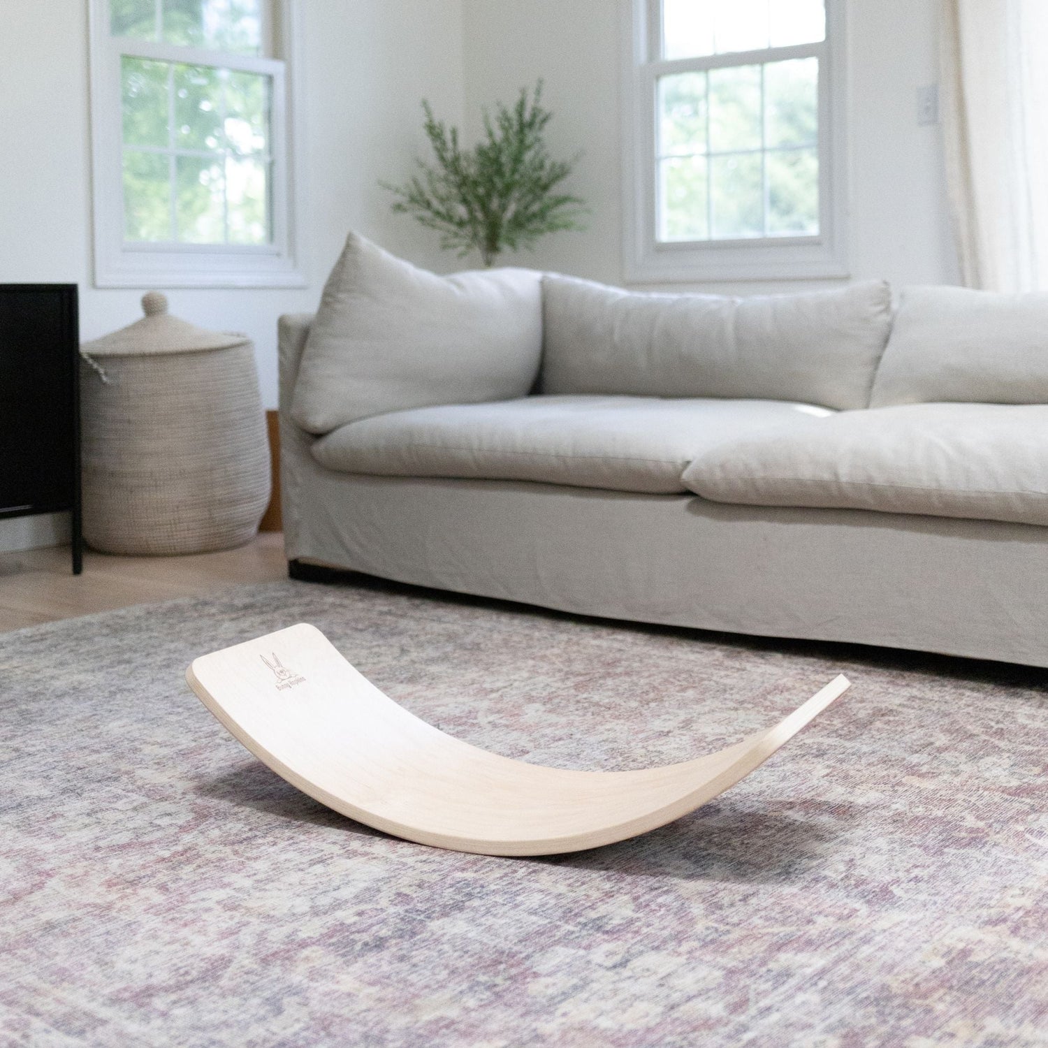 Eco-Friendly Wobble Balance Board – Active Play for Kids & Toddlers by Bunny Hopkins