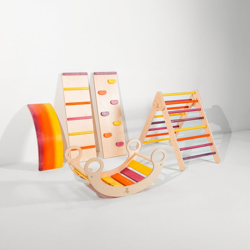 Eco-Friendly Wobble Balance Board – Active Play for Kids & Toddlers by Bunny Hopkins