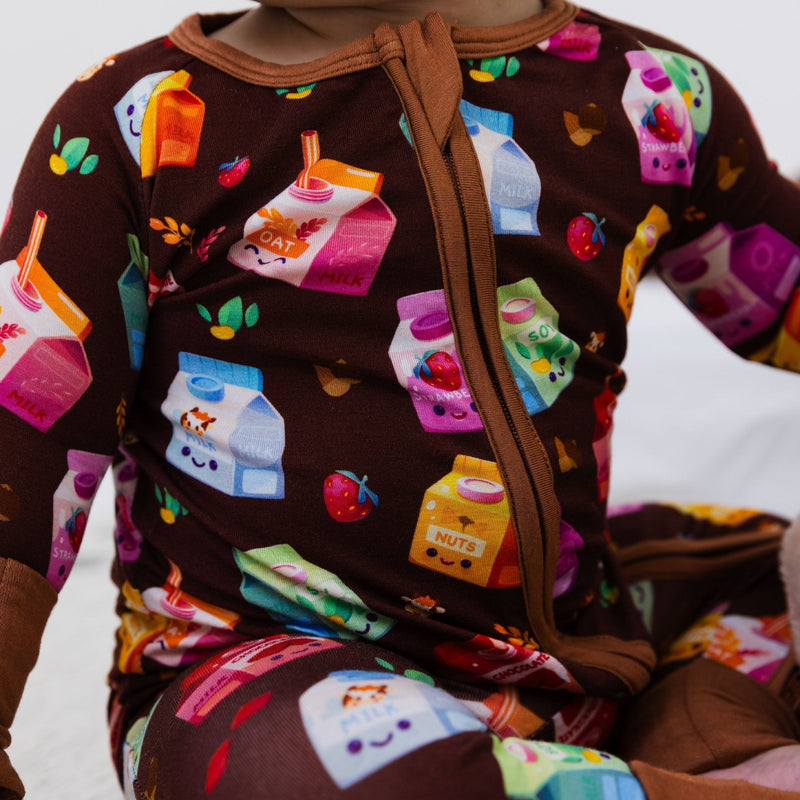 All the Milks! Convertible Romper - Bam & Stitch