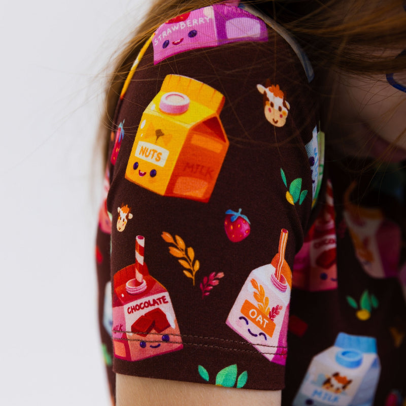 All the Milks! Short Sleeve Pajamas - Bam & Stitch