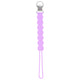 Waverly Lavender Silicone Pacifier Clip – BPA-Free & Baby-Safe by Three Little Tots