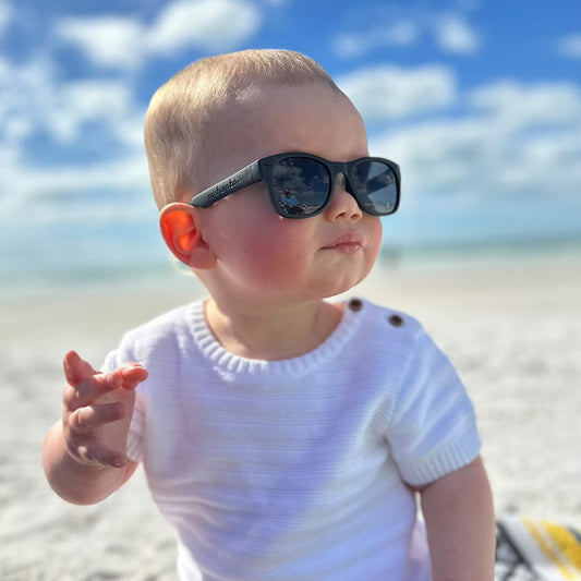 Bueller Baby Sunglasses – Matte Black by ro•sham•bo eyewear