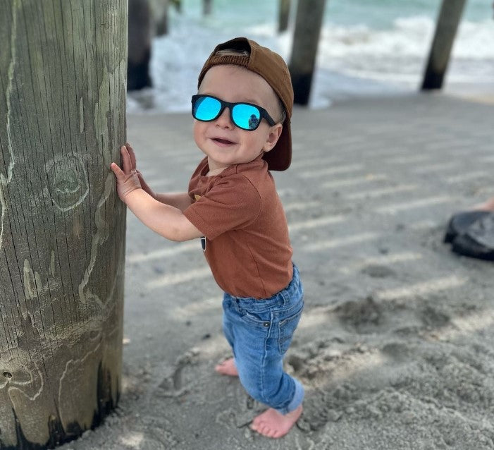 Bueller Baby Sunglasses – Matte Black by ro•sham•bo eyewear