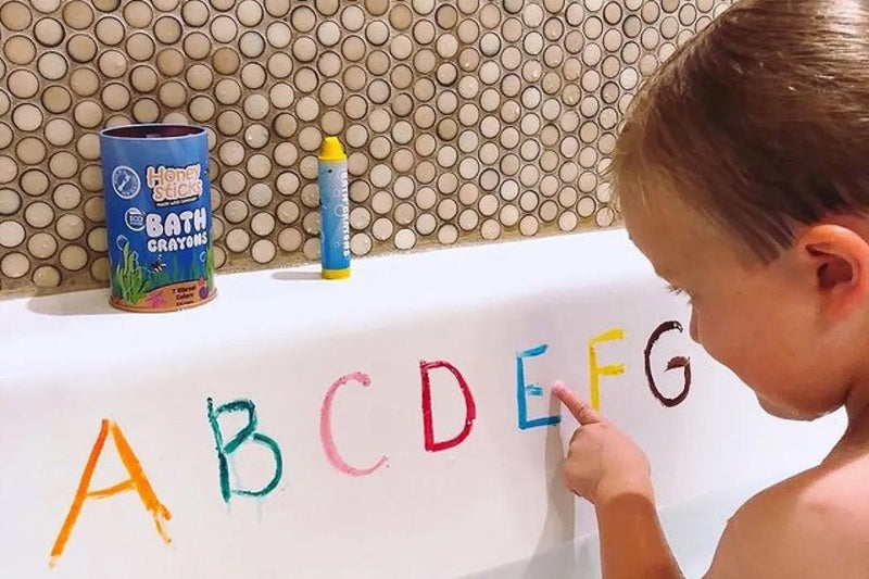 Super Jumbo Bath Crayons – Non-Toxic Fun for Tub Time by Honeysticks USA