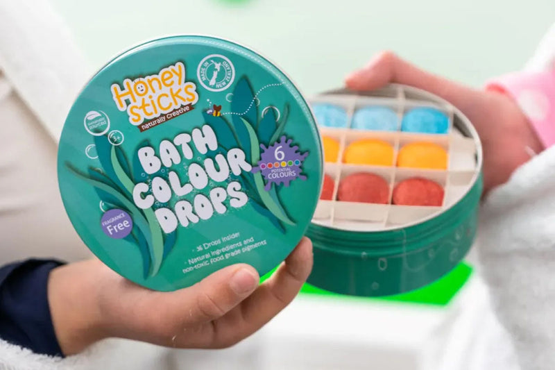 Honeysticks Bath Drops – Safe & Colorful Fun for Kids Ages 2+ by Honeysticks USA