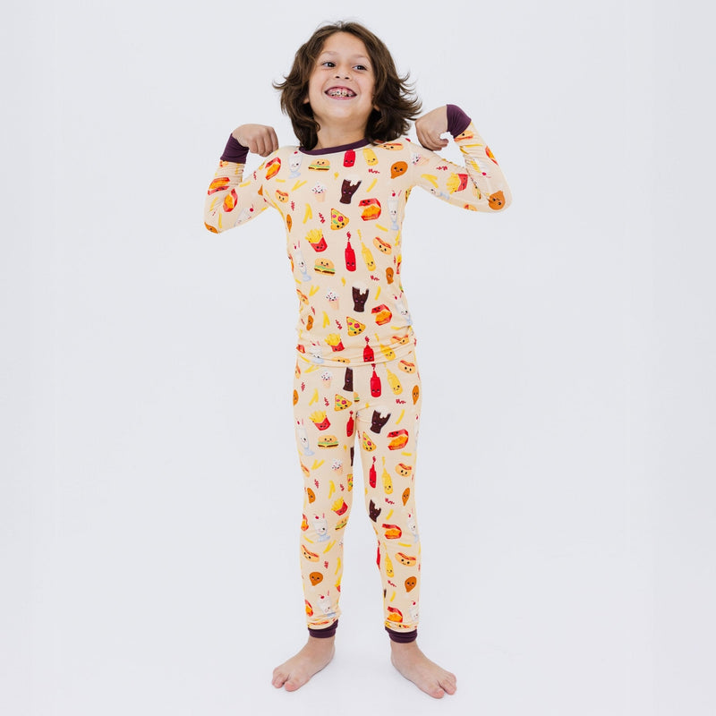 Blissful Bites Long Sleeve Pajamas - Bam & Stitch