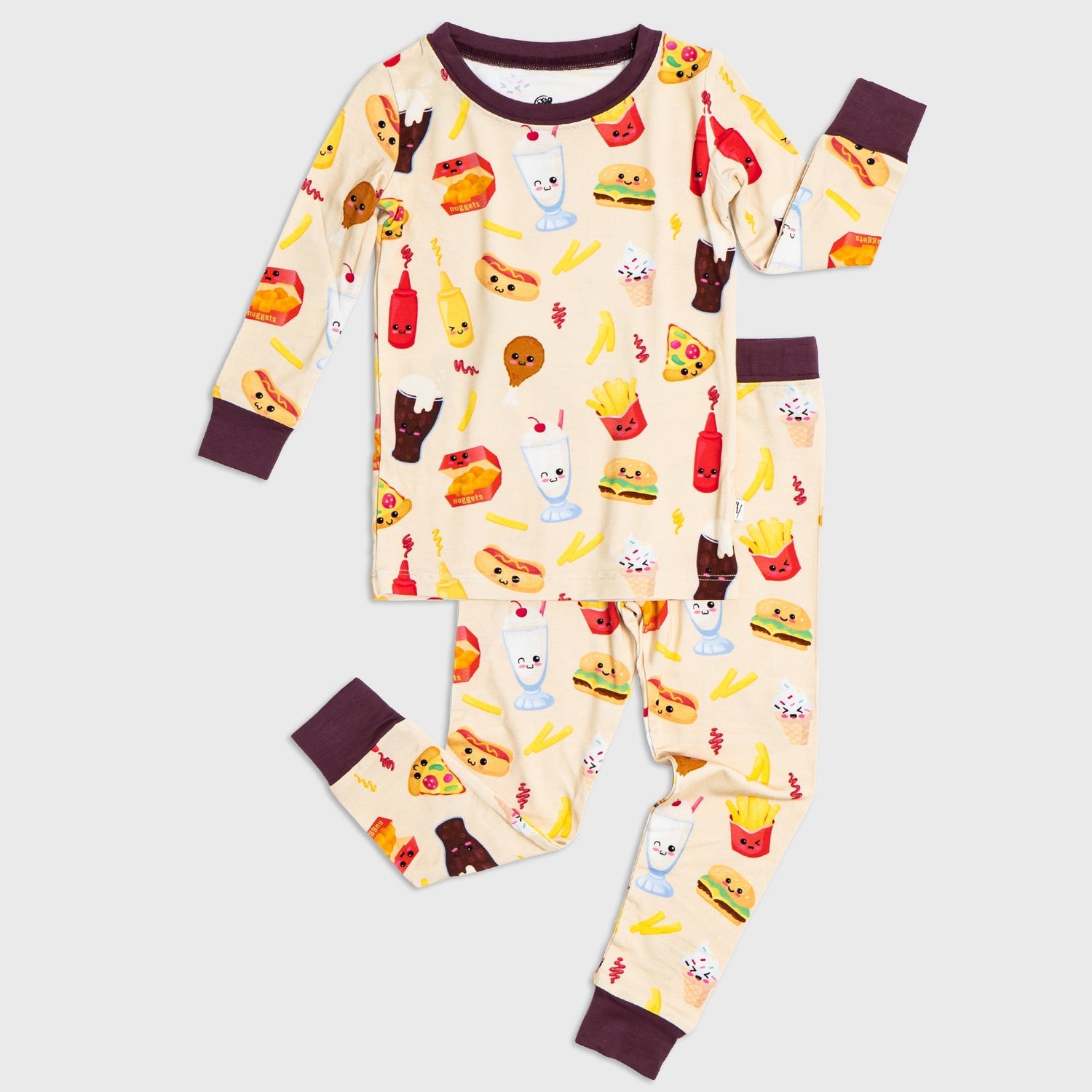 Blissful Bites Long Sleeve Pajamas - Bam & Stitch